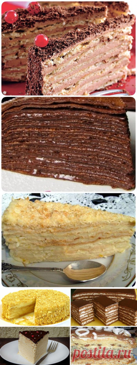 6 самых вкусных домашних тортов. Отличная подборка - interesno.win
