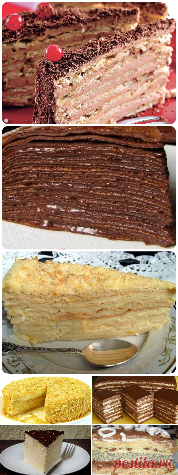 6 самых вкусных домашних тортов. Отличная подборка - interesno.win