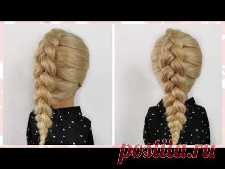 Как сделать простую косу. Волшебные Прически

How To Dutch Braid. Hair Tutorial |Back to School Hairstyles /Magic Hairstyles - YouTube
