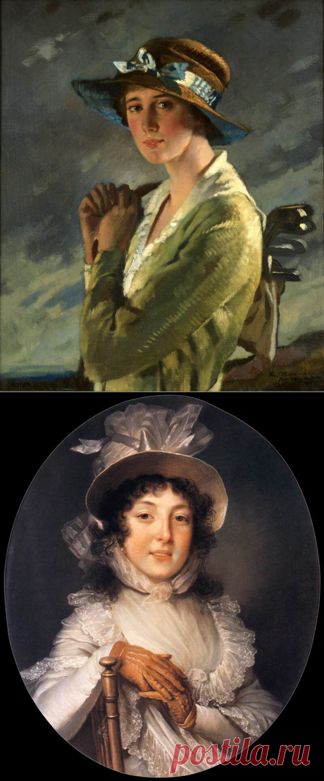 ВСЁ ДЕЛО В ШЛЯПЕ: Женщины в картинах известных художников | Калейдоскоп новостей | Яндекс Дзен