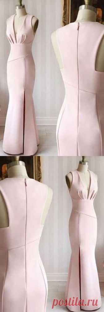PINK SATIN MERMAID LONG PROM DRESS, PINK EVENING DRESS M0846#prom #promdress #promdresses #longpromdress #promgowns #promgown #2018style #newfashion #newstyles #2018newprom#eveninggowns#pinksatinpromdress#mermaidpromdress#pinkeveningdress