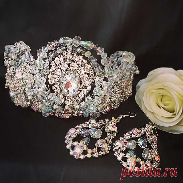 Короны, Диадемы, Ободки, Колье @evgeniyakei_handmade‘s Instagram profile • Tofo.me: Instagram Online Viewer (Pinsta.me)