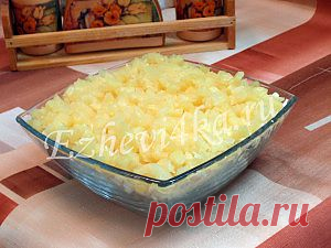 Салат «Сама нежность» | Записная книжка поварёнка