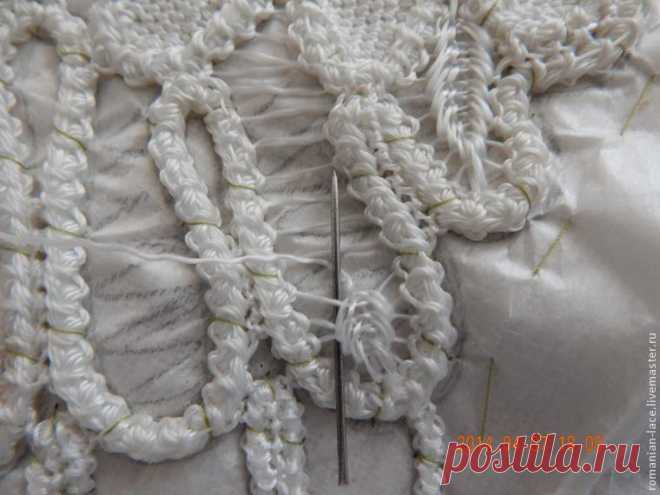 Осваиваем румынское кружево: учимся делать шов "рожь" - Ярмарка Мастеров - ручная работа, handmade