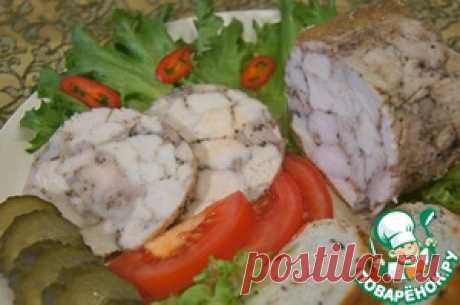 Домашняя куриная ветчина