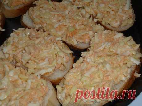 Бутерброды &quot;Летние&quot; с кабачком и колбасным сыром. Рецепт с фото. Пошаговые фотографии. GurmeL