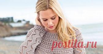 Ажурный джемпер