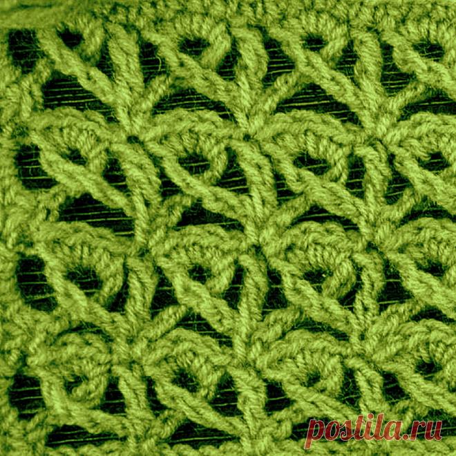 Интересные ажурные узоры крючком. 7 вариантов со схемами | Вязание с Paradosik_Handmade | Дзен