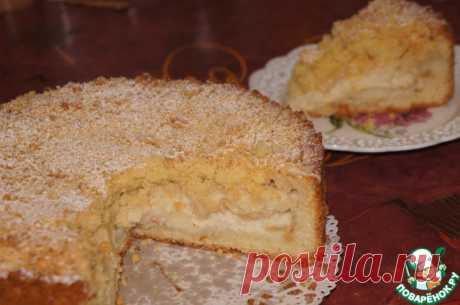 Царский яблочный пирог ... с сочной, нежной, ароматной начинкой и хрустящим рассыпчатым тестом
