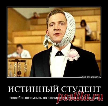 Студент - это звучит гордо!