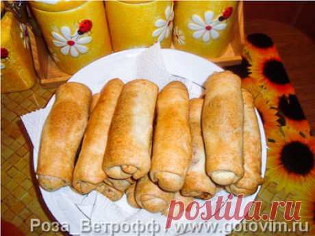 Постные рулетики с картофелем и грибами. Рецепт с фото / Готовим.РУ