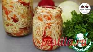 Быстрая маринованная капуста - кулинарный рецепт