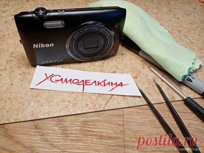 Замена дисплея. Nikon Coolpix 3500 Нашел у себя в закромах аппаратик. Вроде целый и как странно не подписанный. Обычно всегда заношу в базу у себя, модель, дефект, откуда у меня на складе появился. Нет данных.Зарядил аккумулятор, включаю, ага, разбит дисплей. Включаю комп, смотрю по складу запчастей есть несколько дисплеев на эту
