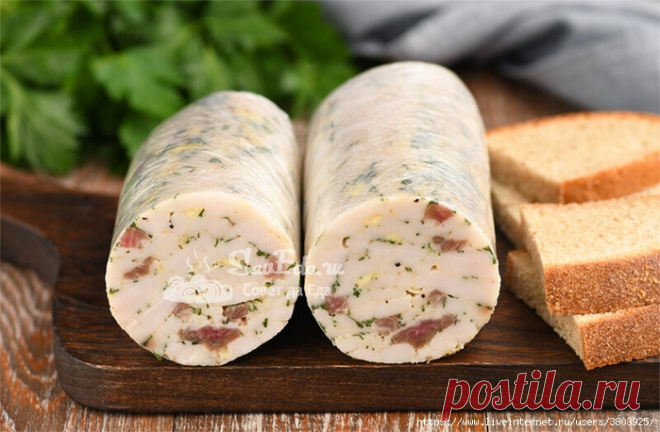 Необычный способ засолки сала (очень легко готовить)