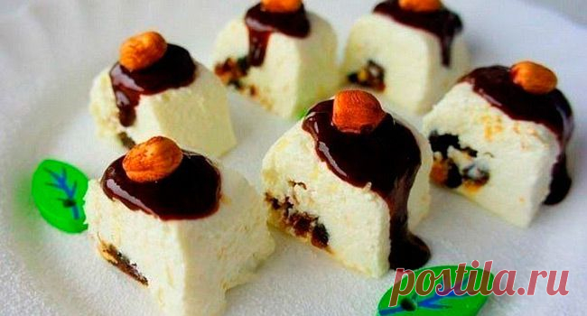 Творожные роллы с финиками