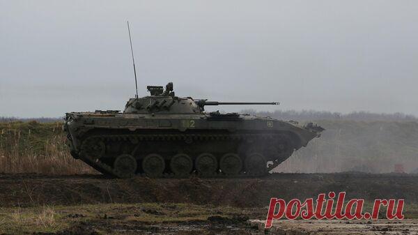 Экипажи БМП используют тактику снайперского огня под Артемовском