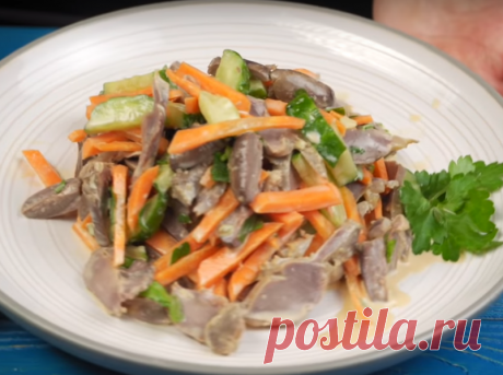 Мясной салат из субпродуктов - Четыре вкуса - медиаплатформа МирТесен