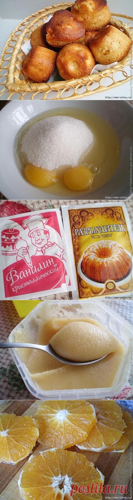 Рецепт медовых кексов с апельсином