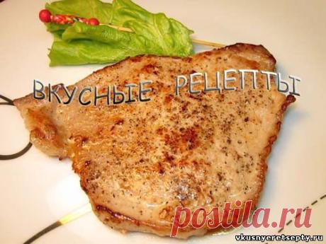 Эскалоп из свинины рецепт - Блюда из мяса - Вторые блюда - Рецепты - Вкусные рецепты