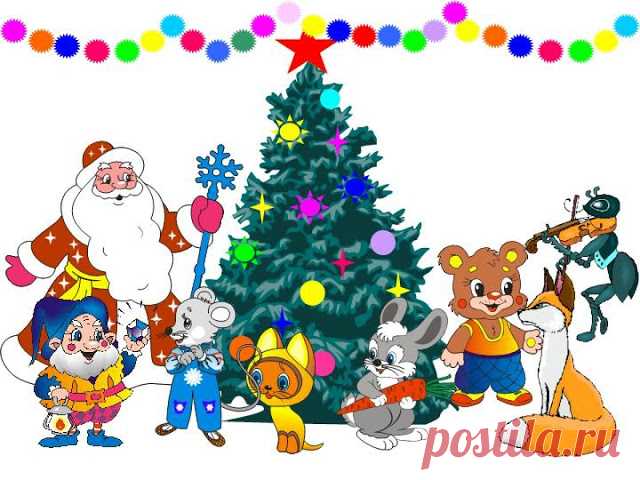 Новогодние раскраски для детей