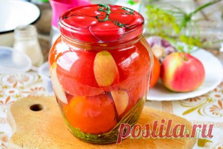 Сладкие помидоры с очень вкусным рассолом на зиму