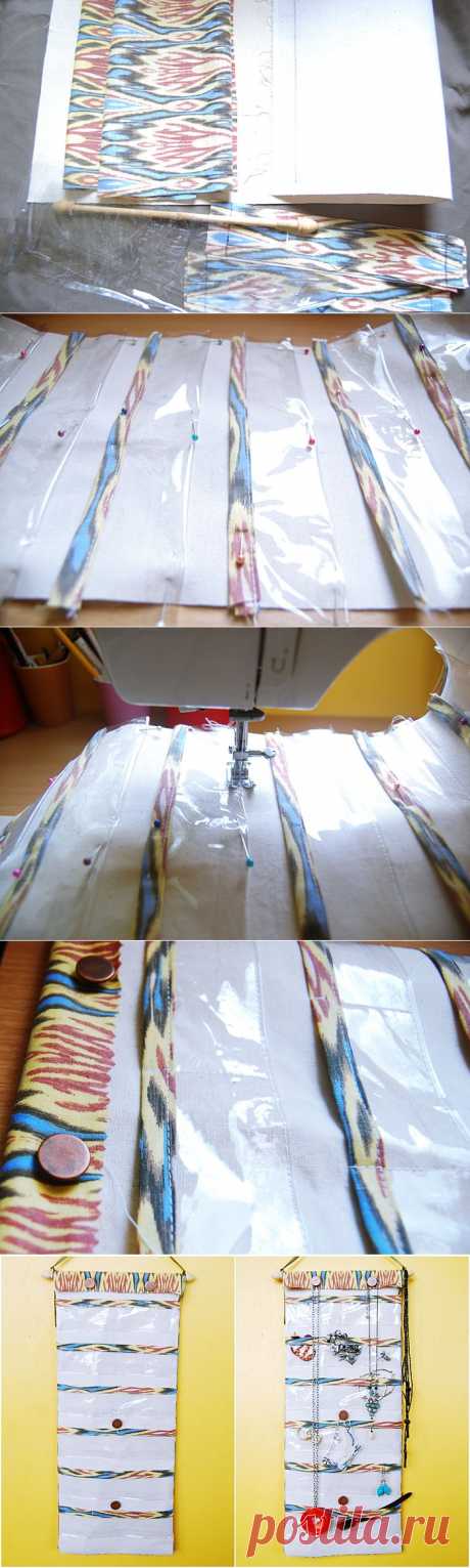 DIY Jewelry Organizer With Meream: National Sewing Month 2013