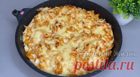 Готовлю из лаваша очень вкусный ужин: муж за один раз съел больше половины | Вкусная Жизнь | Яндекс Дзен