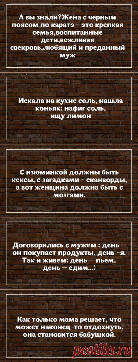 Самые мудрые и ироничные женские мысли