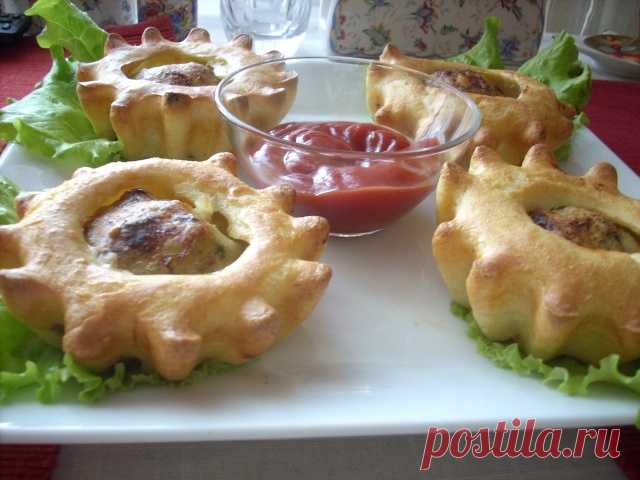 Куриные тефтели в тесте