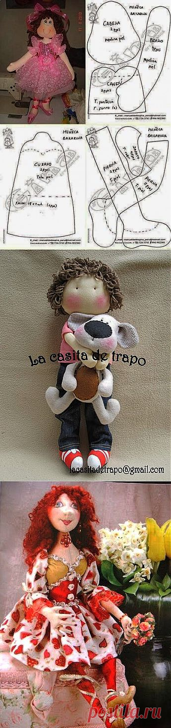 3 выкройки / Разнообразные игрушки ручной работы / PassionForum - мастер-классы по рукоделию