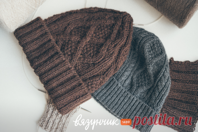 Зимние вязаные аксессуары. Начала с шапки и увлеклась | Вязунчик — вяжем вместе | Дзен