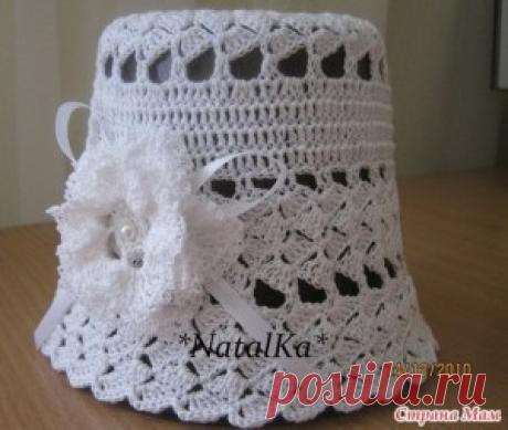 Шляпки крючком. Для девочки + схемы | razpetelka.ru