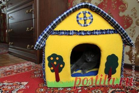 домики для кошек | Страна Мастеров
