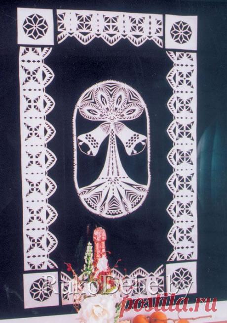 Бумажные композиции на окно :: Вытинанка :: Работа с бумагой/Working with рaper vitinanka :: RukoDelie.by