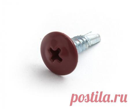 Саморез п/ш сверло окрашенный | Купить саморезы с прессшайбой/цилиндрической головкой оптом, цена