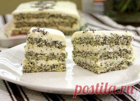 Маковый торт «Царица Эстер»