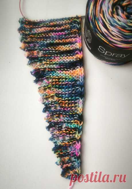 Шарфик Софи | Людмила Пряжевская творчество на спицах | Дзен
