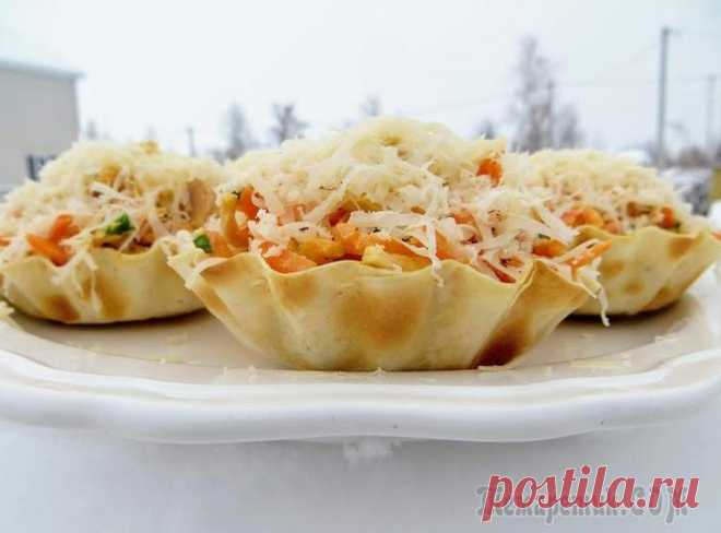 Закусочные тарталетки 
