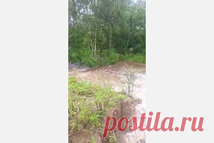 Подмосковные Подлипки подмыло