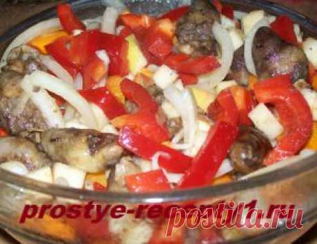 Салат из куриных сердечек, пошаговый рецепт с фото | Простые рецепты