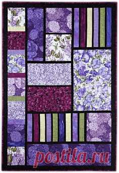 quilt using up scraps..
