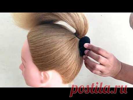 Easy Bun Hairstyles For Beginners || Bun For Short Hair || Hair Tutorial For Girls