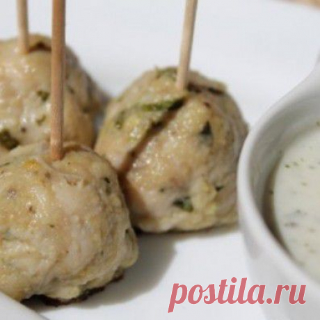 Куриные фрикадельки с кинзой