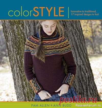 книга Color Style. Innovative to Traditional 17 Inspired Designs to Knit 2008 | Вязание для женщин спицами. Схемы вязания спицами
