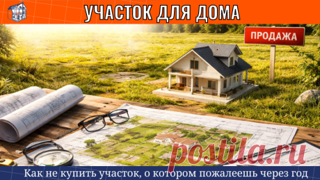 Участок для дома: как правильно выбрать землю для строительства.