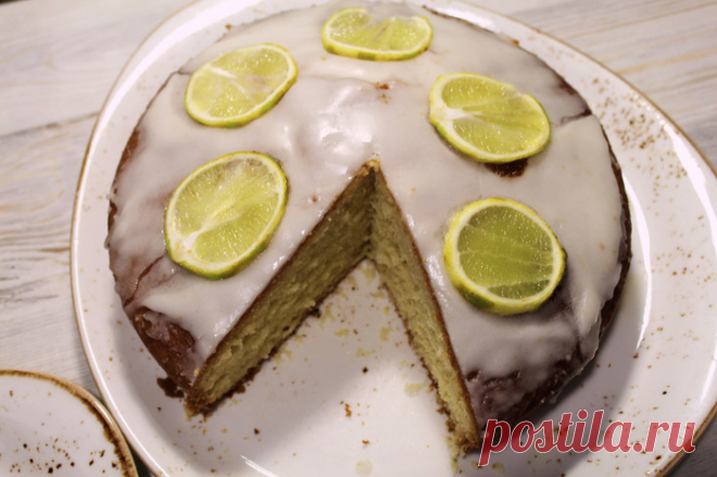 Лаймовый пирог в духовке