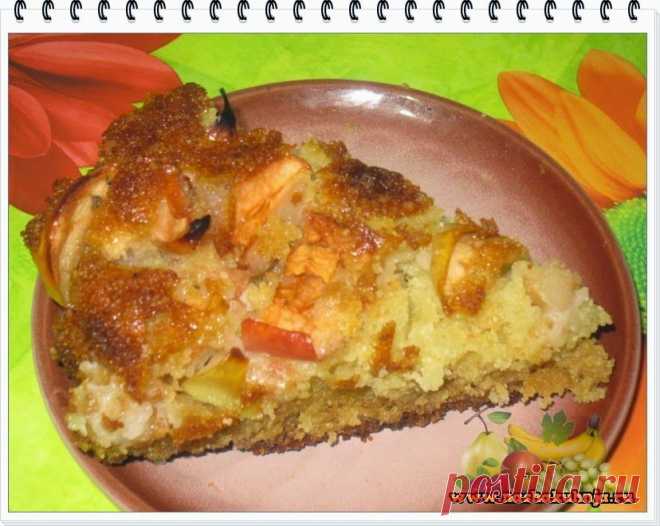 Простой рецепт шарлотки с яблоками без яиц | Искусница