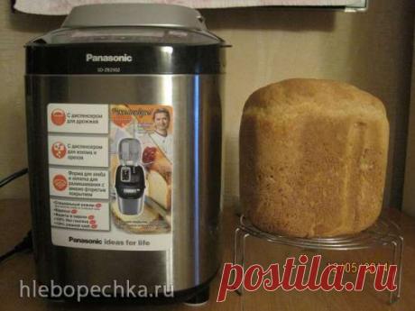 Хлеб 65*(на заварке Танг-Жонг) на закваске и дрожжах в ХП Panasonic SD-255 - ХЛЕБОПЕЧКА.РУ - рецепты, отзывы, инструкции