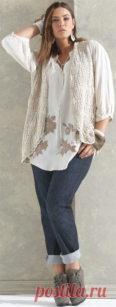 Мода и стиль для полненьких