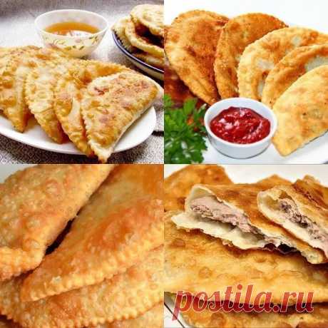 Нежные и очень вкусные слоистые чебуреки "Крымские"